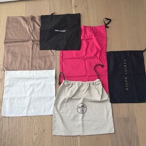Assorted Designer Dust Bags Collection